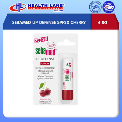 SEBAMED LIP DEFENSE SPF30 CHERRY (4.8G)